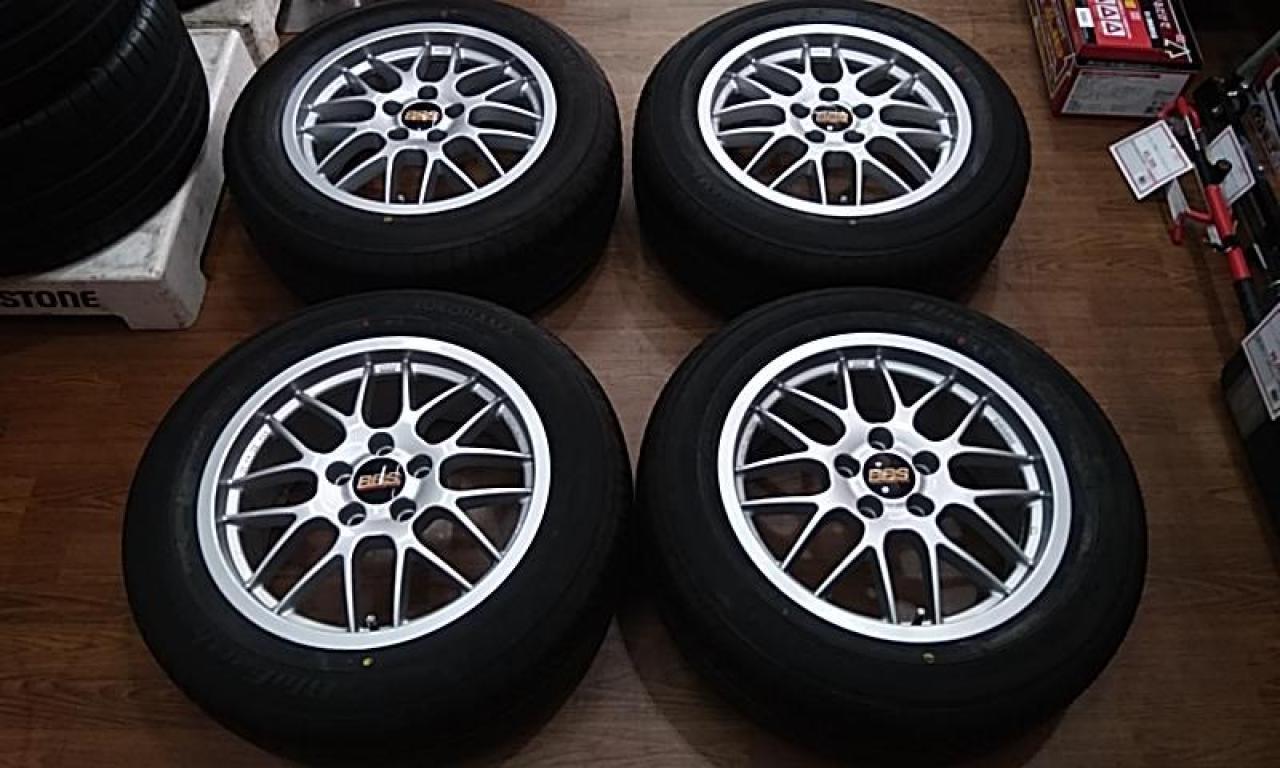 BBS RX (RX243) + YOKOHAMA Bluearth E51A 【☆2021年製造の新品タイヤ付き!!☆】 | 中古品 ...