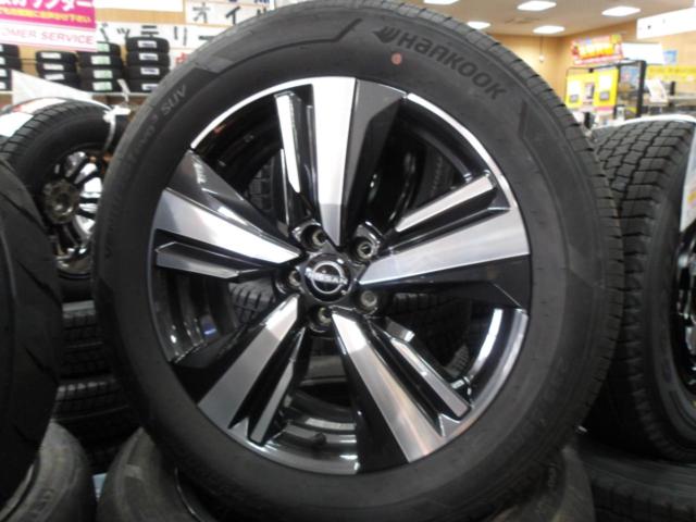 日産 エクストレイル T33 純正ホイール + HANKOOK ventus S1 evo3 SUV 