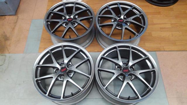 スバル WRX STI タイプS 18インチ BBS鍛造 ホイール4本セット（スバル 