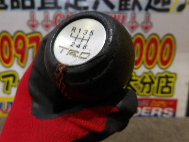 TRD シフトノブ+シフトブーツ 【86(ZN6)】 | やや傷や汚れあり 