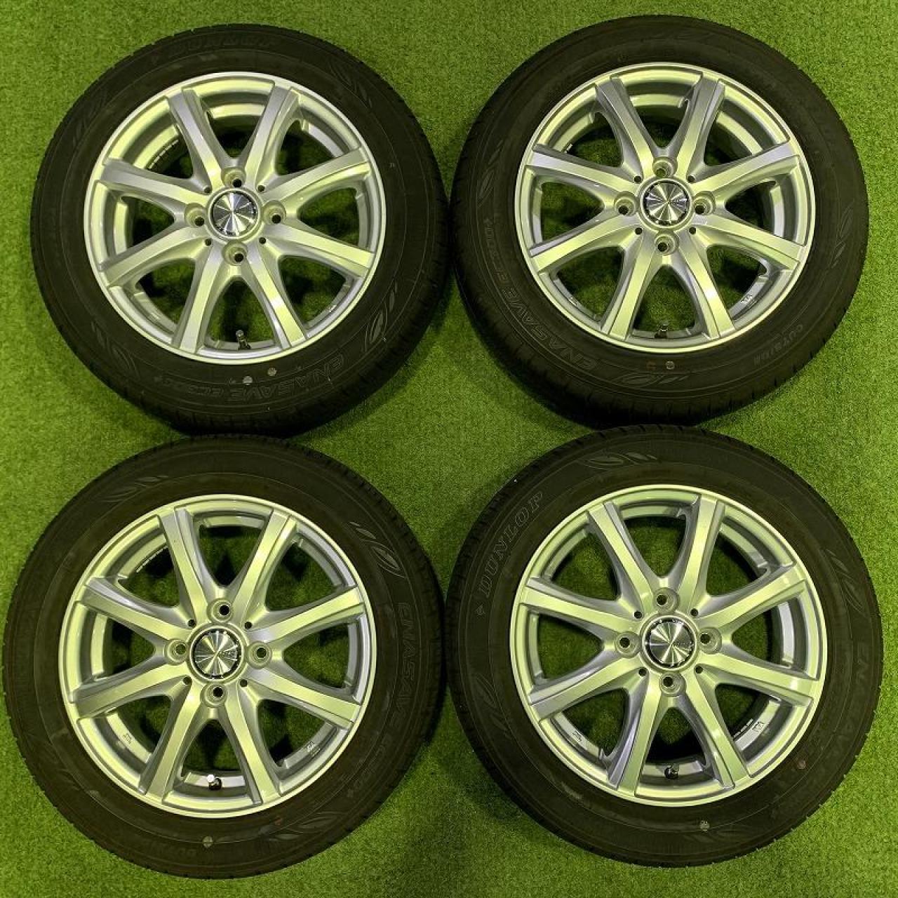 DUNLOP MACBES MB8 + DUNLOP ENASAVE EC300+ | カー用品 タイヤホイールセット 14インチタイヤ ...