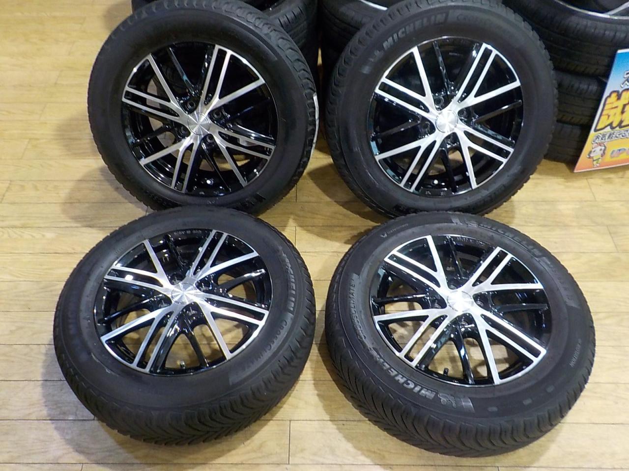 BRIDGESTONE ECO FORME CRS161+MICHELIN CROSS CLIMATE | カー用品 タイヤホイールセット ...