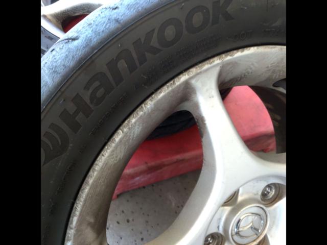 MAZDA NB系 ロードスター純正 ENKEI製ホイール + HANKOOK Ventus RS4 195/50R15 タイヤホイール4本 ...