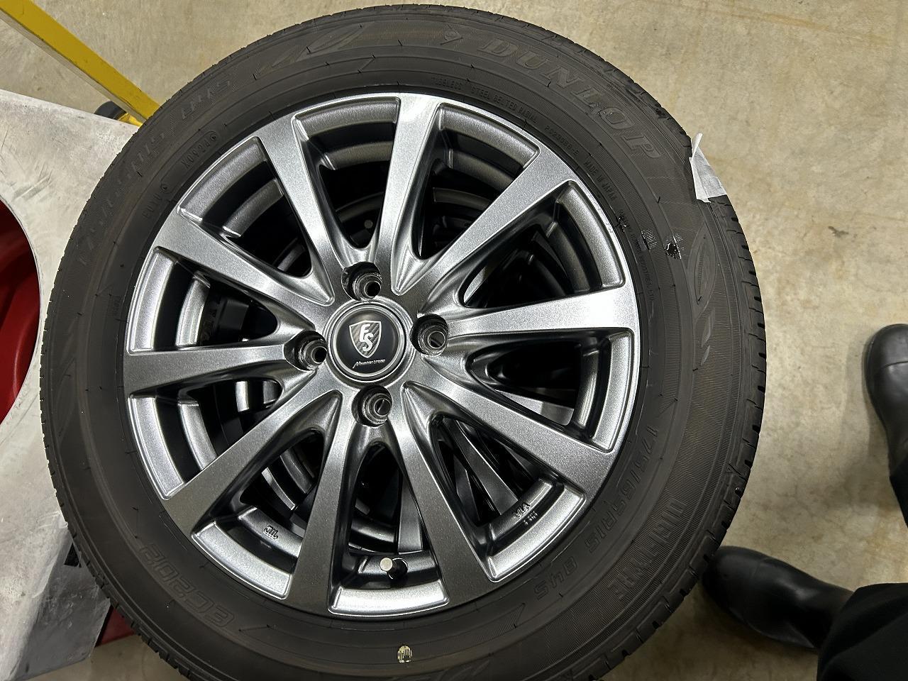 Płyty Styropianowe Typu Fs 15 【その他】 MANARAY SPORT FS+【DUNLOP】ENASAVE EC202 | カー用品 タイヤホイールセット 15インチタイヤ