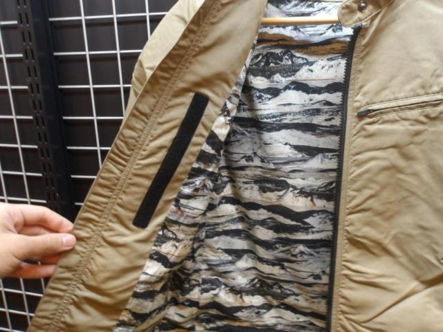 HERUNE】HRN-008 レトロテキスタイルシングルライダースジャケット  