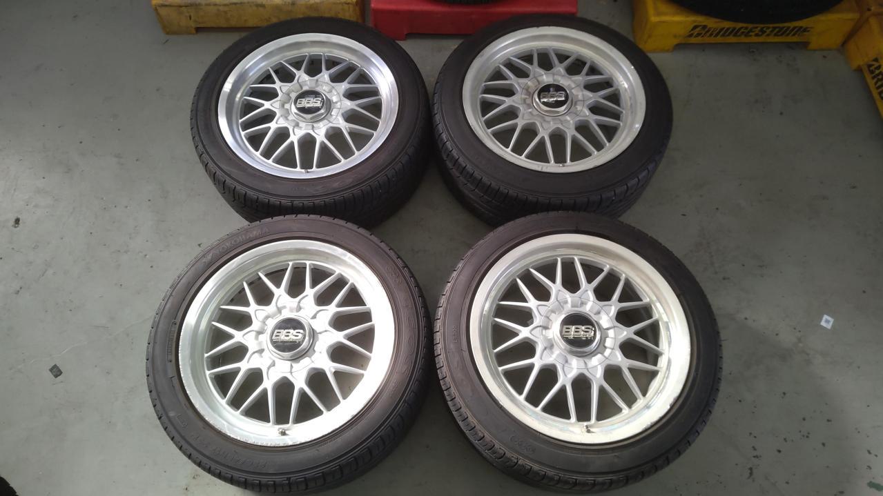 BBS RS3 + YOKOHAMA ECOS ES300 | 中古品 | アップガレージ 昭島店 | カー用品 タイヤホイールセット 17 ...