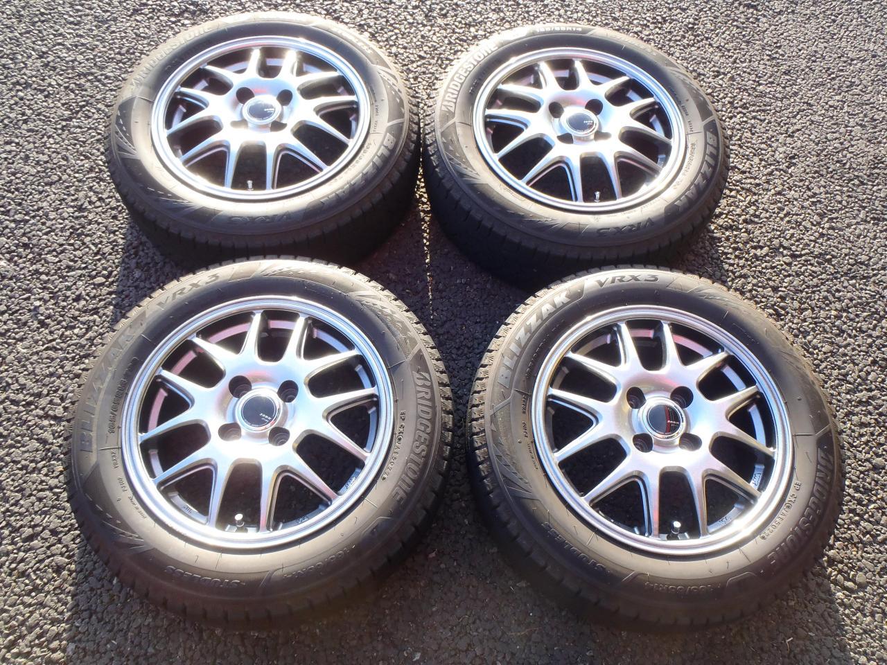 JAPAN SANYO ZACK JP-205 + BRIDGESTONE BLIZZAK VRX3 165/65R14 79Q | カー用品 ...