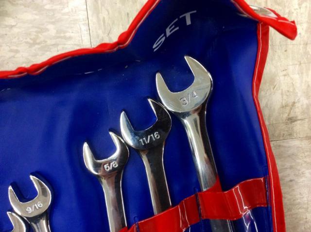 【その他】9Pcs. COMBINATION WRENCH SET