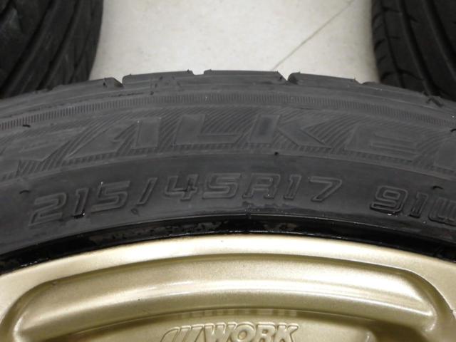 値下げしました★【WORK】EMOTION XC8 + 【FALKEN】ZIEX ZE914 215/45R17