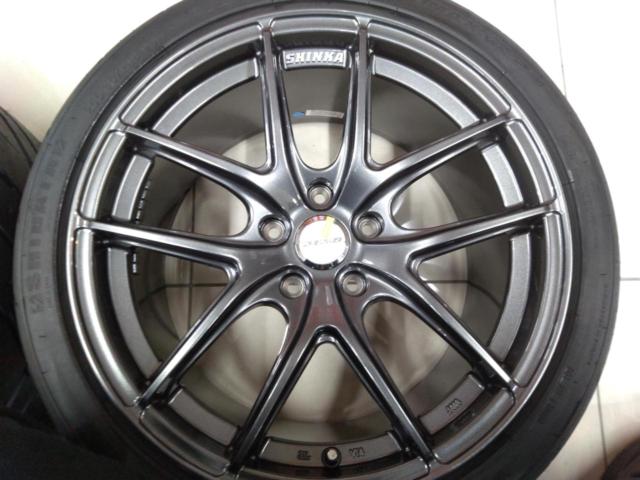 ★新品セット♪★UPGARAGE Racing Light SHINKA + SHIBATIRE R23 280 ★WRX VAB/インプレッサ GRB/GVB/GRヤリスGXPA16に!!!★