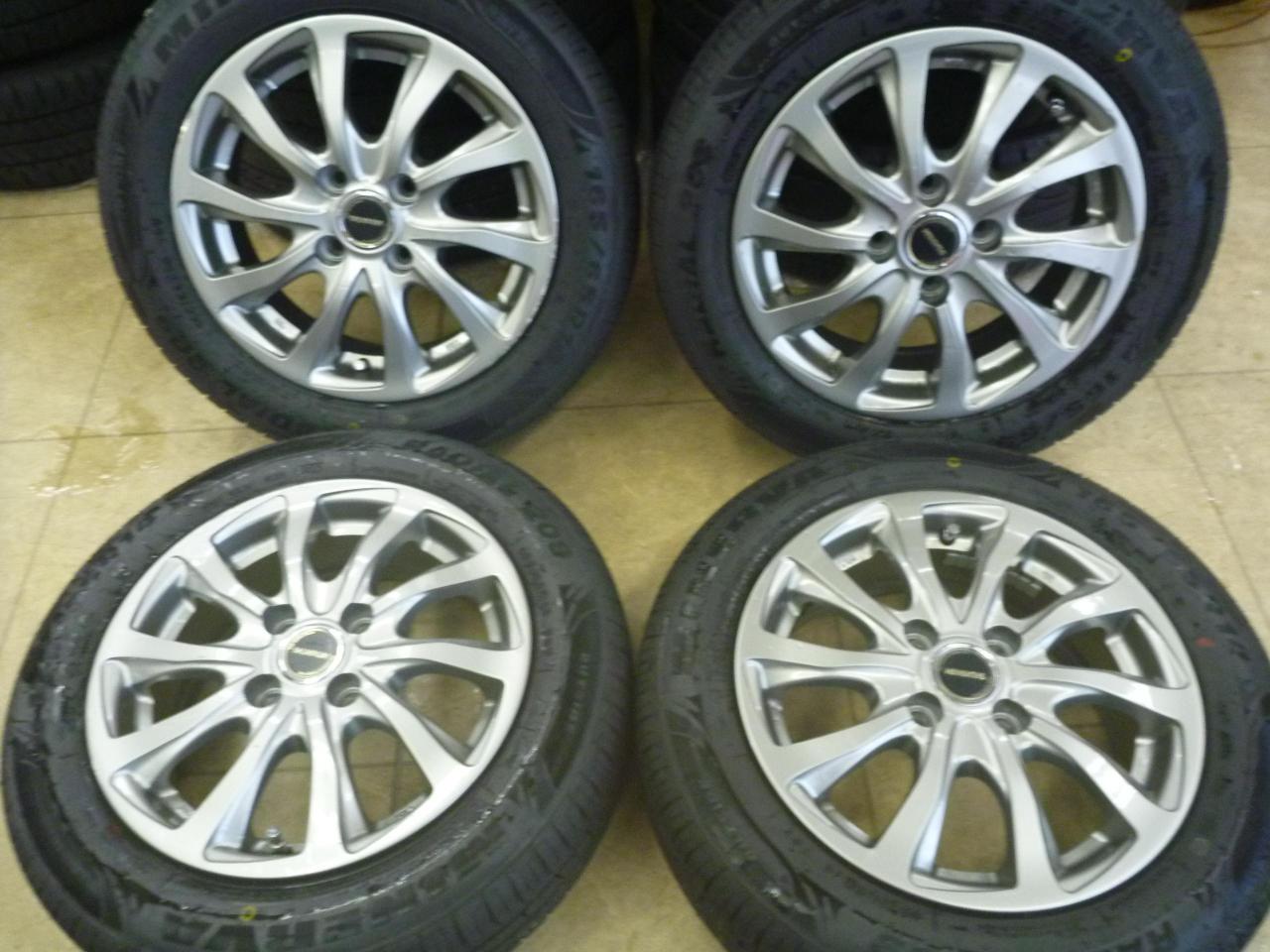 BRIDGESTONE BALMINUM TR10+MINERVA F209 | カー用品 タイヤホイールセット 14インチタイヤホイール ...