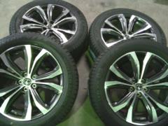 LEXUS DUFACT 18インチ アルミホイール スタッドレスタイヤ ホイール 4 