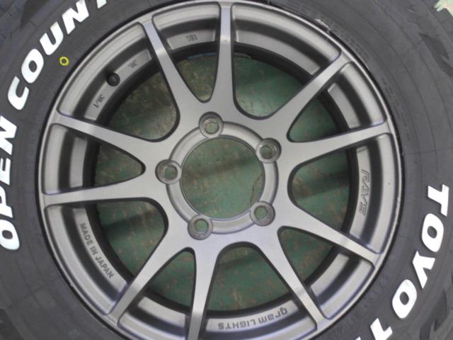 RAYS(レイズ) GRAM LIGHTS(グラムライツ) 57JV  + TOYO(トーヨー) OPEN COUNTRY R/T