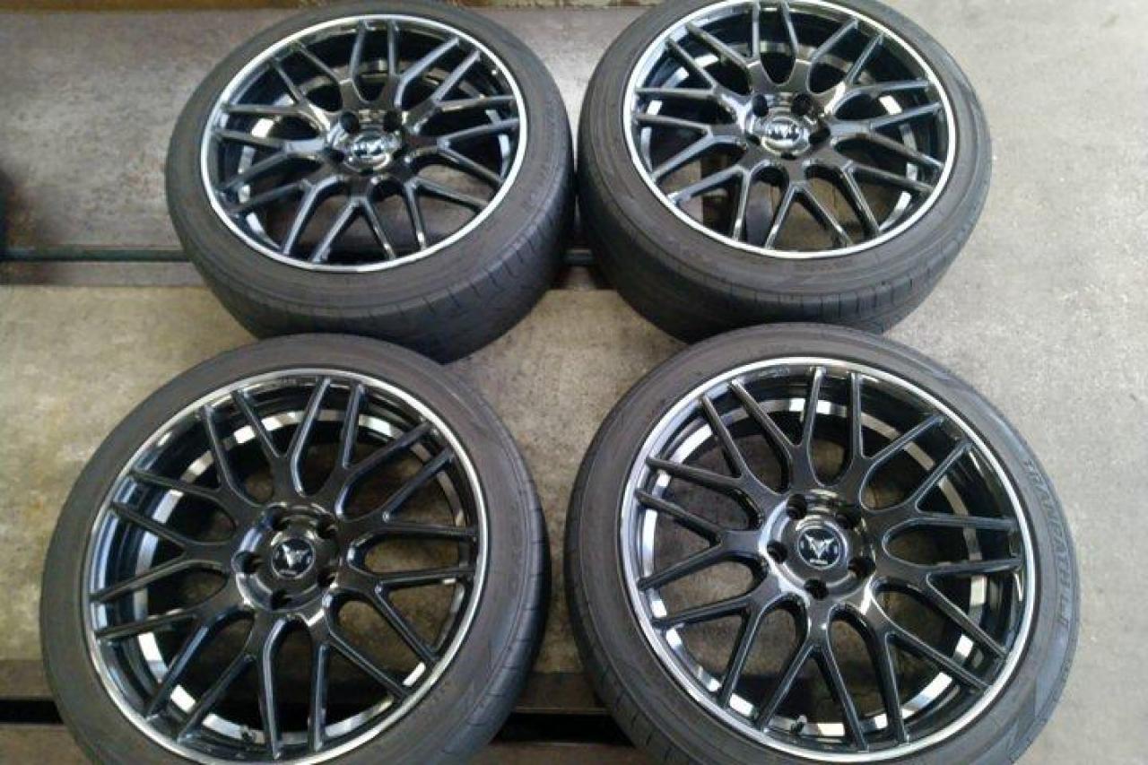 WORK RYVER M009 + TOYO TRANPATH LuⅡ 245/40R19 | 目立った傷や汚れ無し | アップガレージ 千葉 ...
