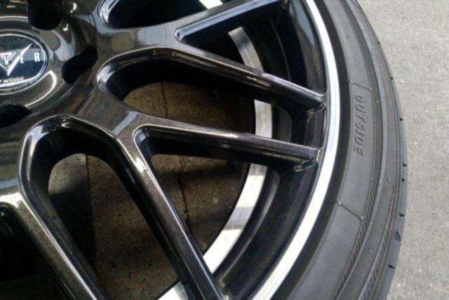 WORK RYVER M009 + TOYO TRANPATH LuⅡ 245/40R19 | 目立った傷や汚れ無し | アップガレージ 千葉 ...