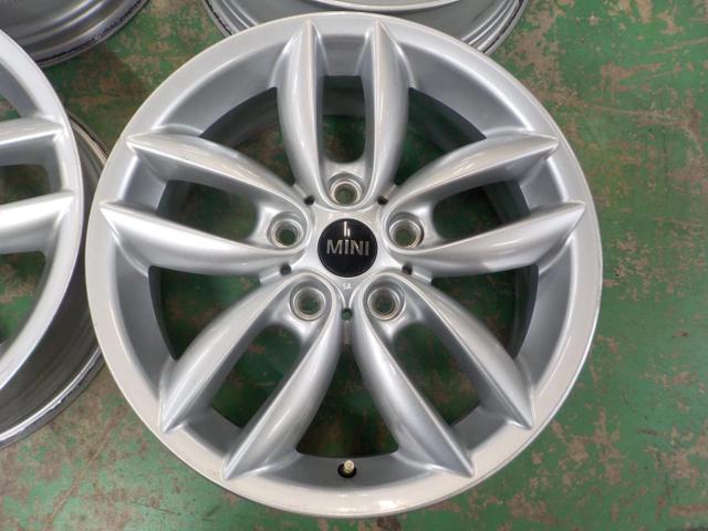 BMW MINI(R60) クロスオーバー純正ホイール スターダブルスポークR124 | カー用品 アルミホイール 17インチホイールを通販で ...
