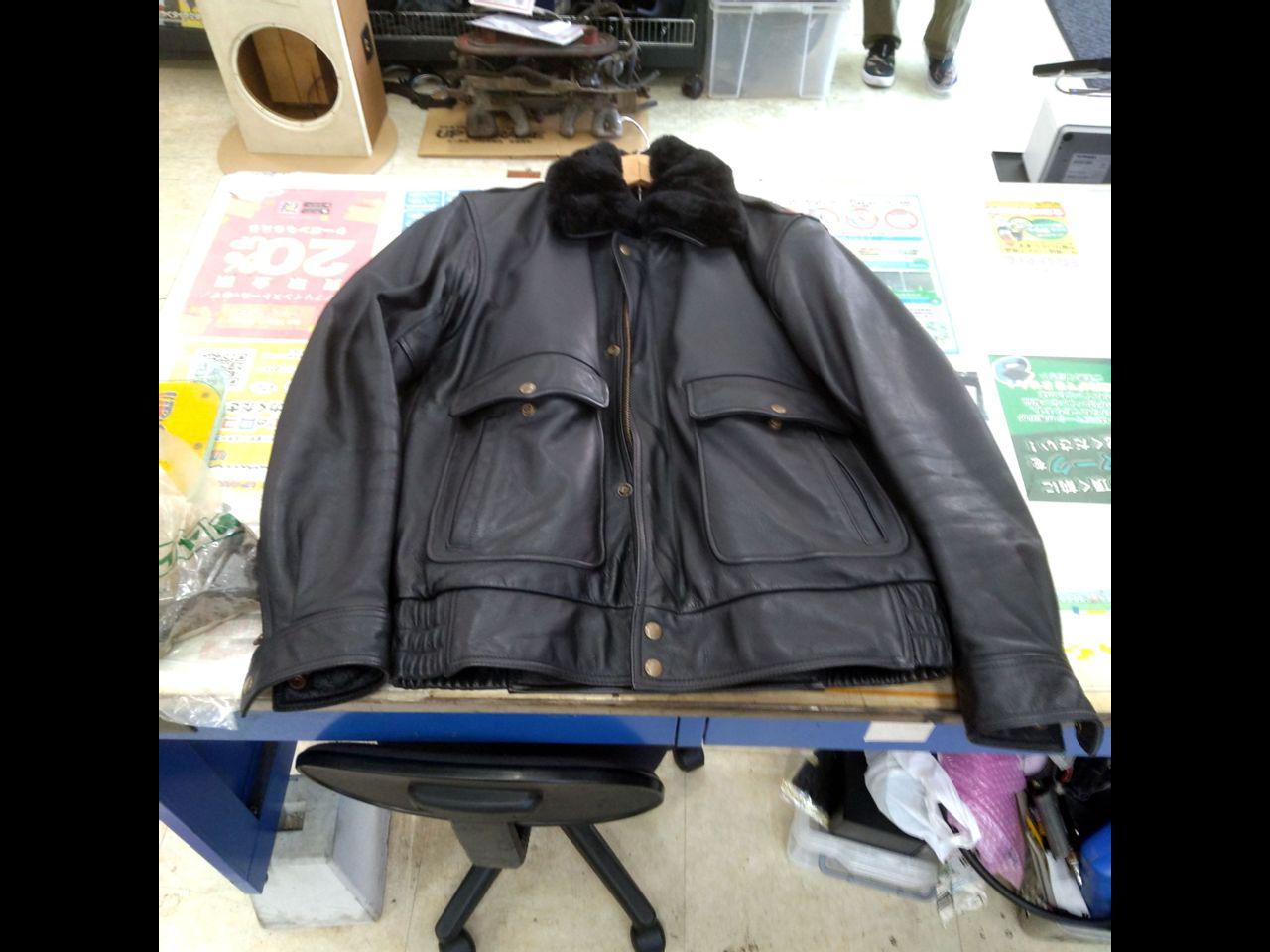 ☆8月値下げしました☆ KADOYA LEXBJ レザージャケット サイズ:LL 