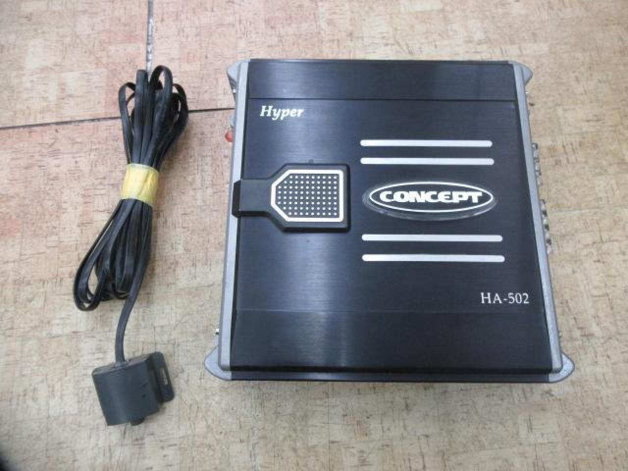 メーカー不明 CONCEPT HA-502 ch パワーアンプ | やや傷や汚れあり | アップガレージ 佐賀店 | カー用品 アンプを通販で ...