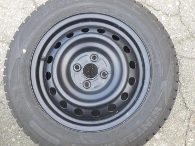 【トヨタ純正】 カローラフィールダー純正スチール+【DUNLOP】WINTERMAXX WM02