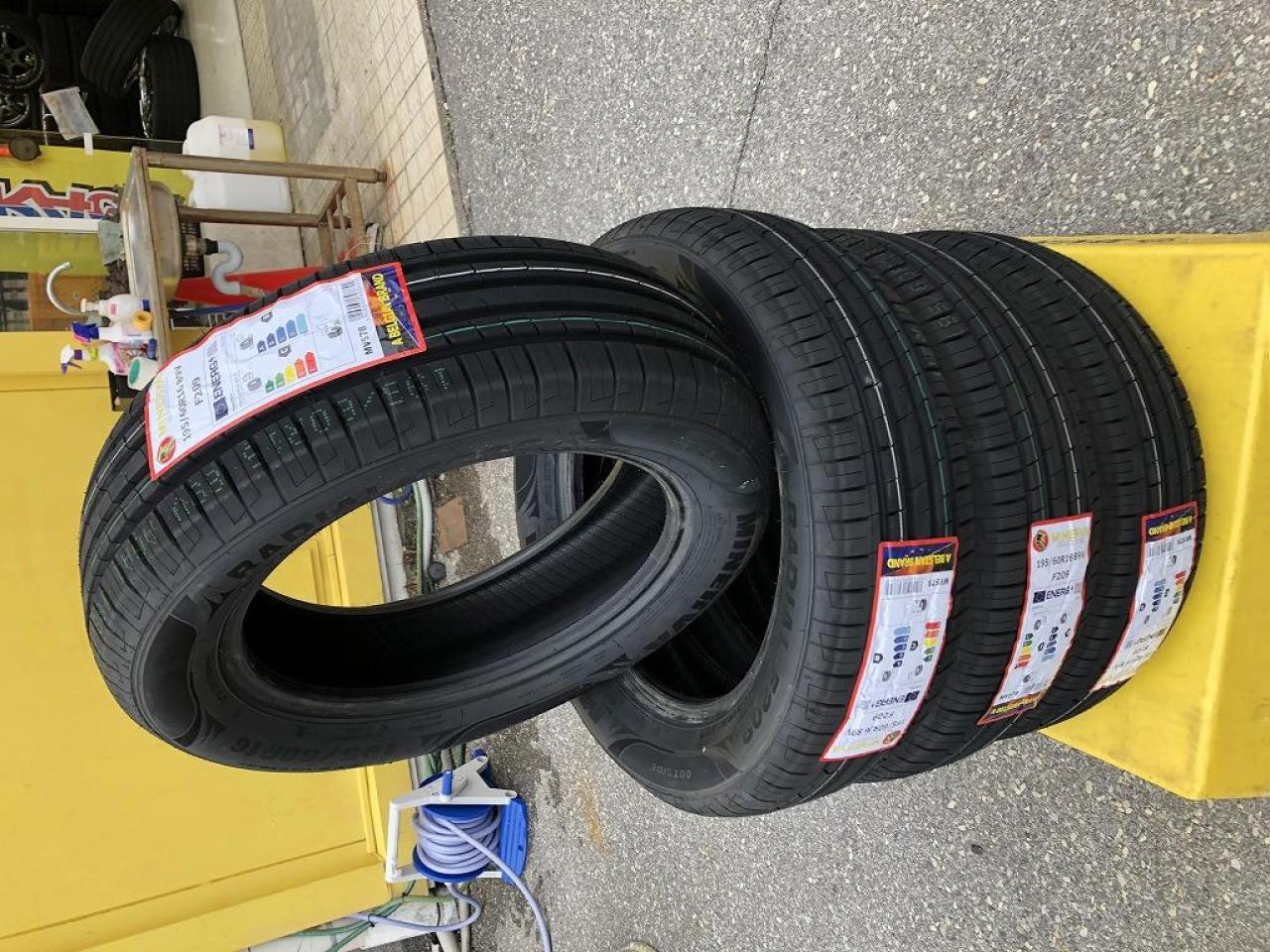 【MINERVA】RADIAL F209 195/60R16 4本セット | 新古品 | アップガレージ 滋賀彦根店 | カー用品 タイヤ ...