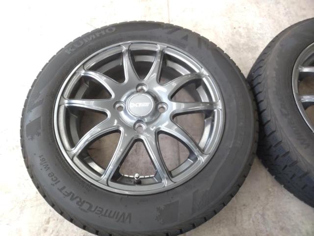 DCENTI STW10 +KUMHO WINTER CRAFT icewi61【軽自動車多数適合!準備はお早めに♪】