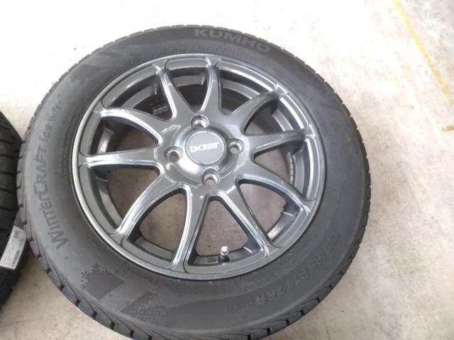 DCENTI STW10 +KUMHO WINTER CRAFT icewi61【軽自動車多数適合!準備はお早めに♪】