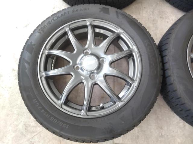 DCENTI STW10 +KUMHO WINTER CRAFT icewi61【軽自動車多数適合!準備はお早めに♪】