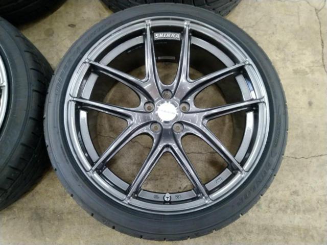 【令和8年8月プライスダウン♪】UPGARAGE Racing Light SHINKA  + DUNLOP(ダンロップ) DIREZZA DZ102