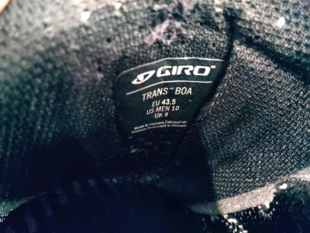 1大特価サイズ:28cm GIRO TRANS BOA SPD-SL ビンディングシューズ ホワイト