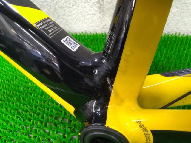 GIANT PROPEL SLR2 ロードバイク用アルミフレーム ブラック×イエロー 2016年モデル メーカーサイズM ★値下げしました!!★