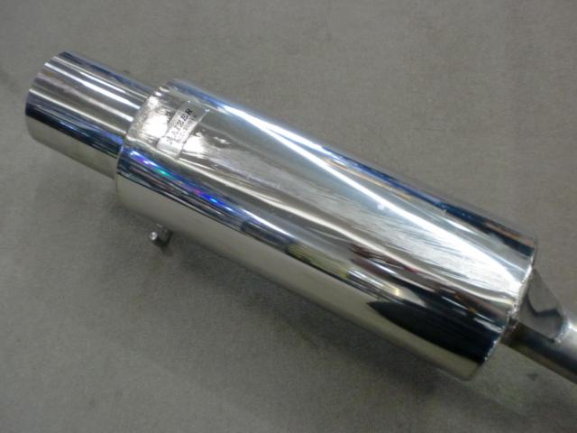 RAIZER 砲弾マフラー 115Φ 【GX100 前期】 | やや傷や汚れあり 