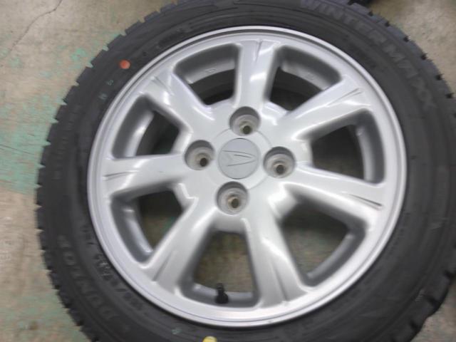 ダイハツ純正(DAIHATSU)  タント純正ホイール  + DUNLOP(ダンロップ) WINTERMAXX WM02