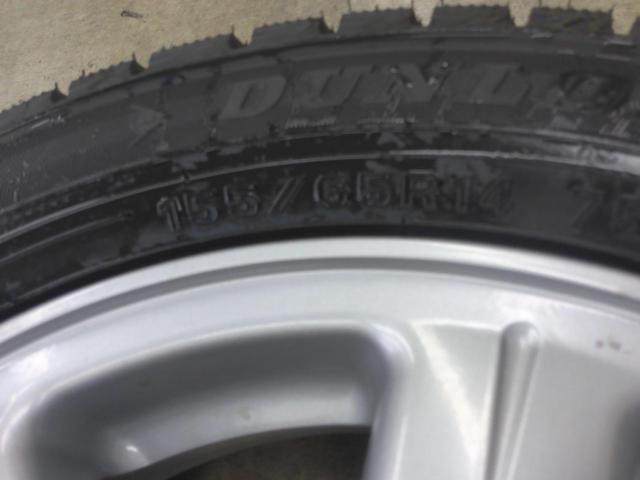 ダイハツ純正(DAIHATSU)  タント純正ホイール  + DUNLOP(ダンロップ) WINTERMAXX WM02