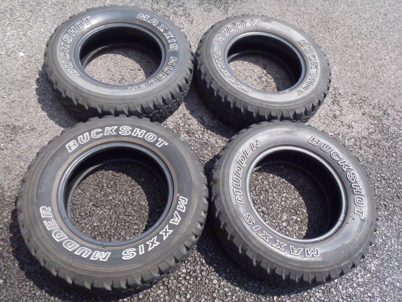 MAXXIS BUCKSHOT MUDDER 195R14C 106/104R 8PR 4本セット | カー用品 タイヤ 14インチタイヤを ...