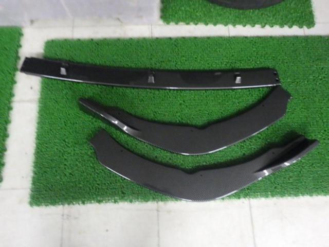 CARIG フロントリップスポイラー カーボン調