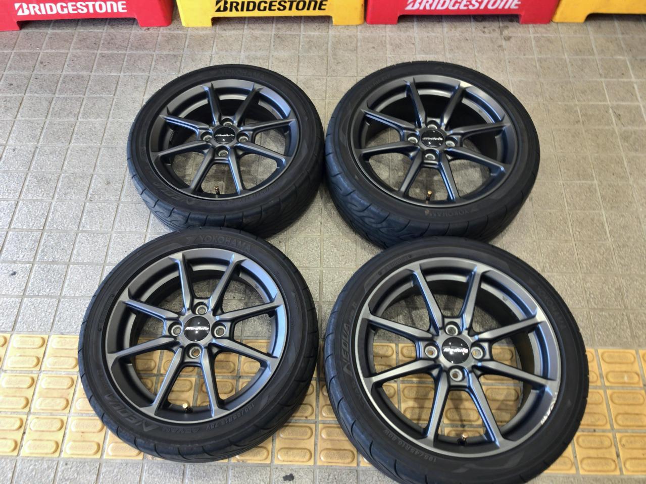 HONDA S660 ModuloX純正ホイール + YOKOHAMA ADVAN NEOVA AD…