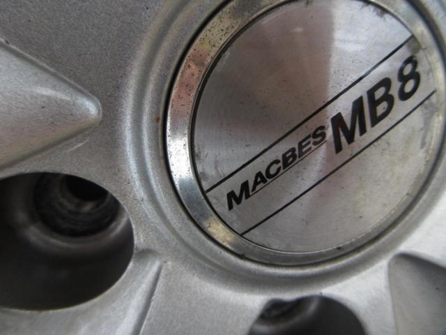 DUNLOP MACBES MB8 ※ホイールのみの商品です | 中古品 | アップガレージ 新潟長岡店 | カー用品 アルミホイール 15 ...