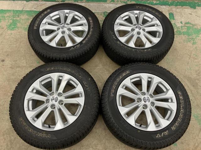 日産 エクストレイル/T32 純正ホイール + YOKOHAMA GEOLANDAR A/T G015 