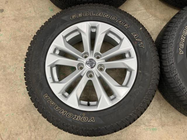 日産 エクストレイル/T32 純正ホイール + YOKOHAMA GEOLANDAR A/T G015 