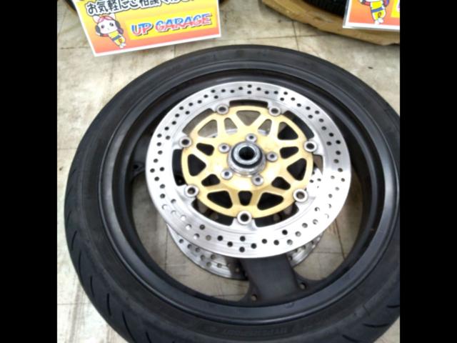 ZRX1200R】Kawasaki(カワサキ) 純正ホイール【前後セット】 | やや傷や 