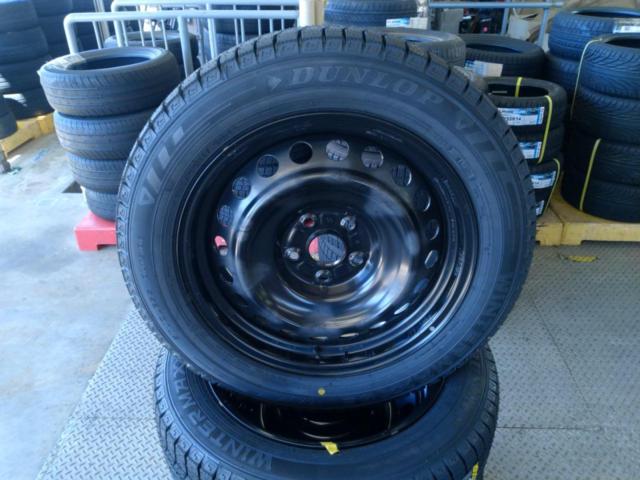 Dコン】TOYOTA 60プリウス 純正スチールホイール + DUNLOP WINTER MAXX 