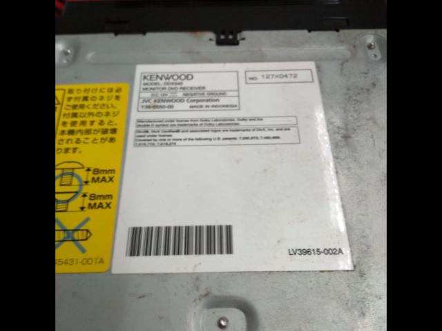 KENWOOD
DDX340
DVD tuner