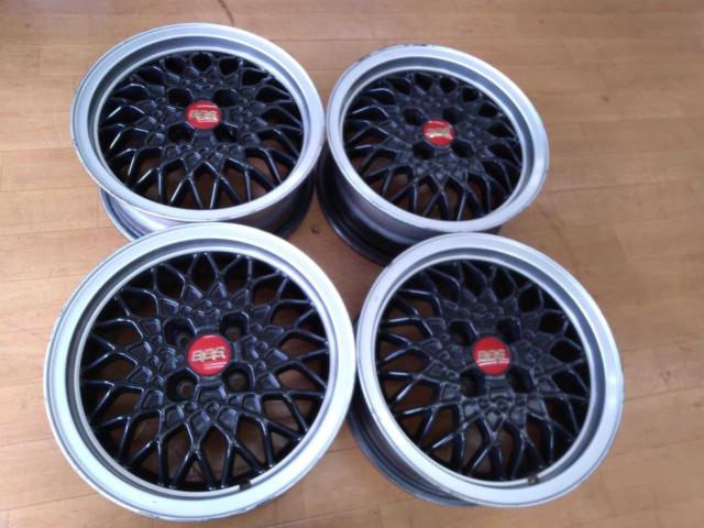 ホイールのみ4本】BBS GERMANY VW(フォルクスワーゲン)GOLFⅡ(ゴルフ2 