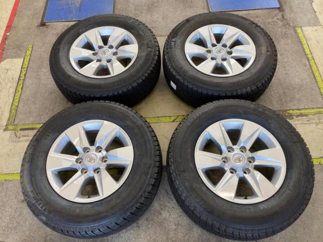 トヨタ】ランドクルーザープラド(150系後期)純正ホイール+MICHELIN 