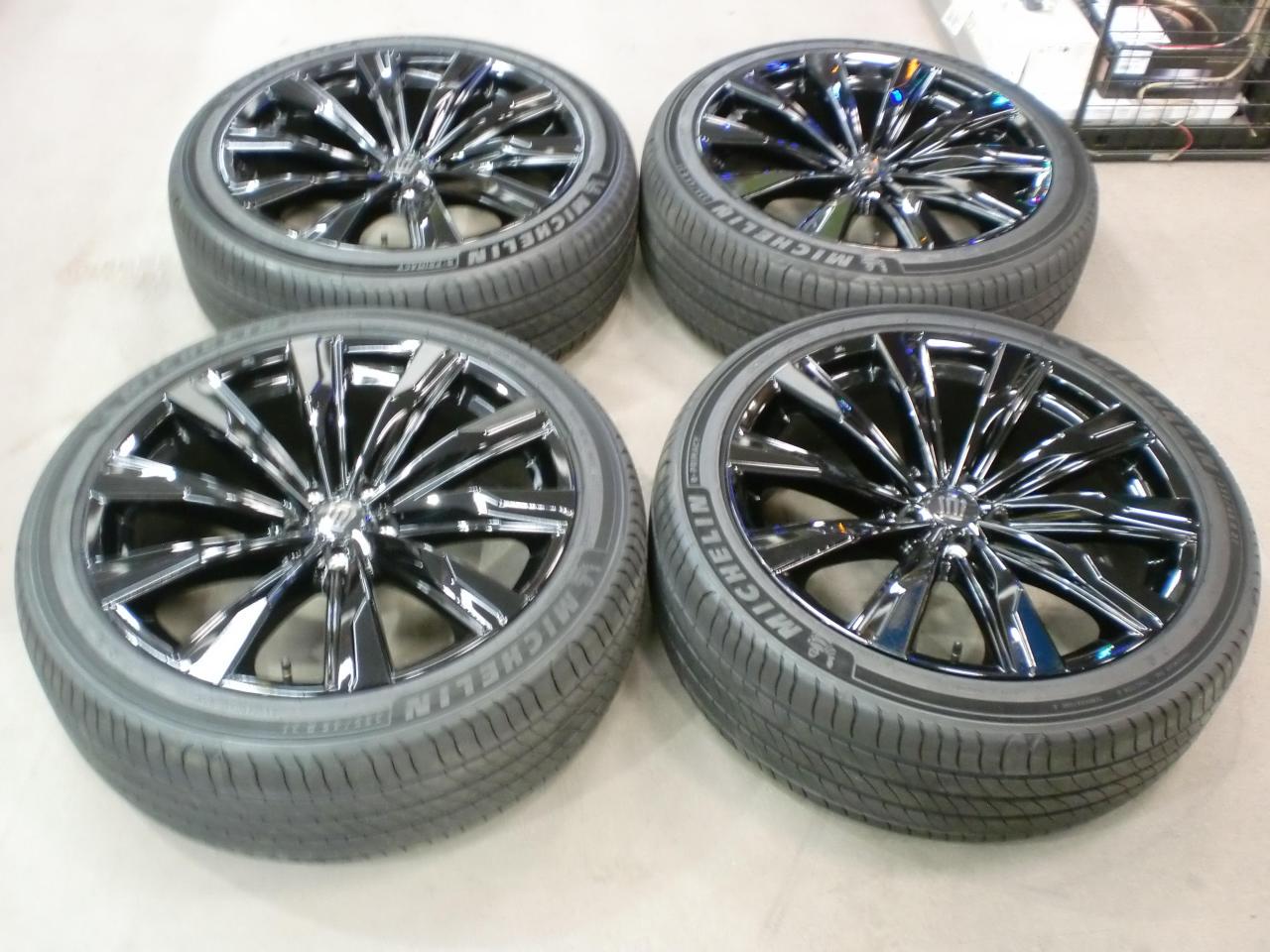 タイヤホイール 4本 スタッドレス 深溝 美品 215/55R17