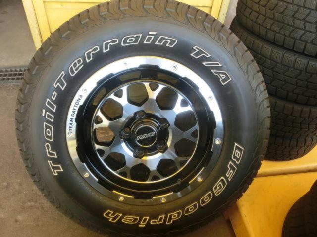 RAYS(レイズ) DAYTONA(デイトナ) M9 Limited Edition ブラックダイヤモンドカット MZP + BFGoodrich Trail-Terrain