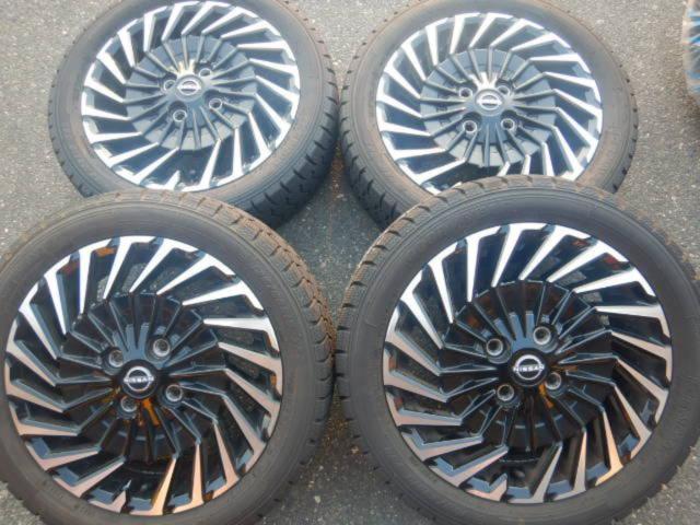 日産純正】デイズ・ルークスアーバンクロム純正+【GOODYEAR】ICENAVI7 