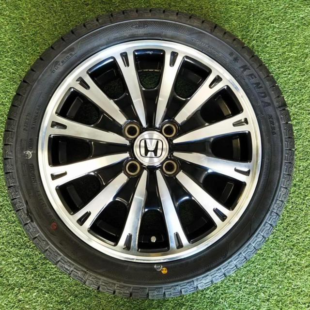 ☆冬こそ純正!!☆ホンダ純正 JF1/N-BOXカスタム 純正アルミホイール + 