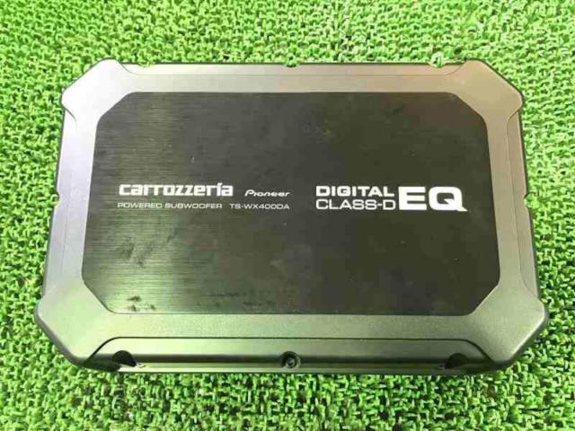 carrozzeria TS-WX400DA 24cm×14cmパワードサブウーファー | やや傷や 
