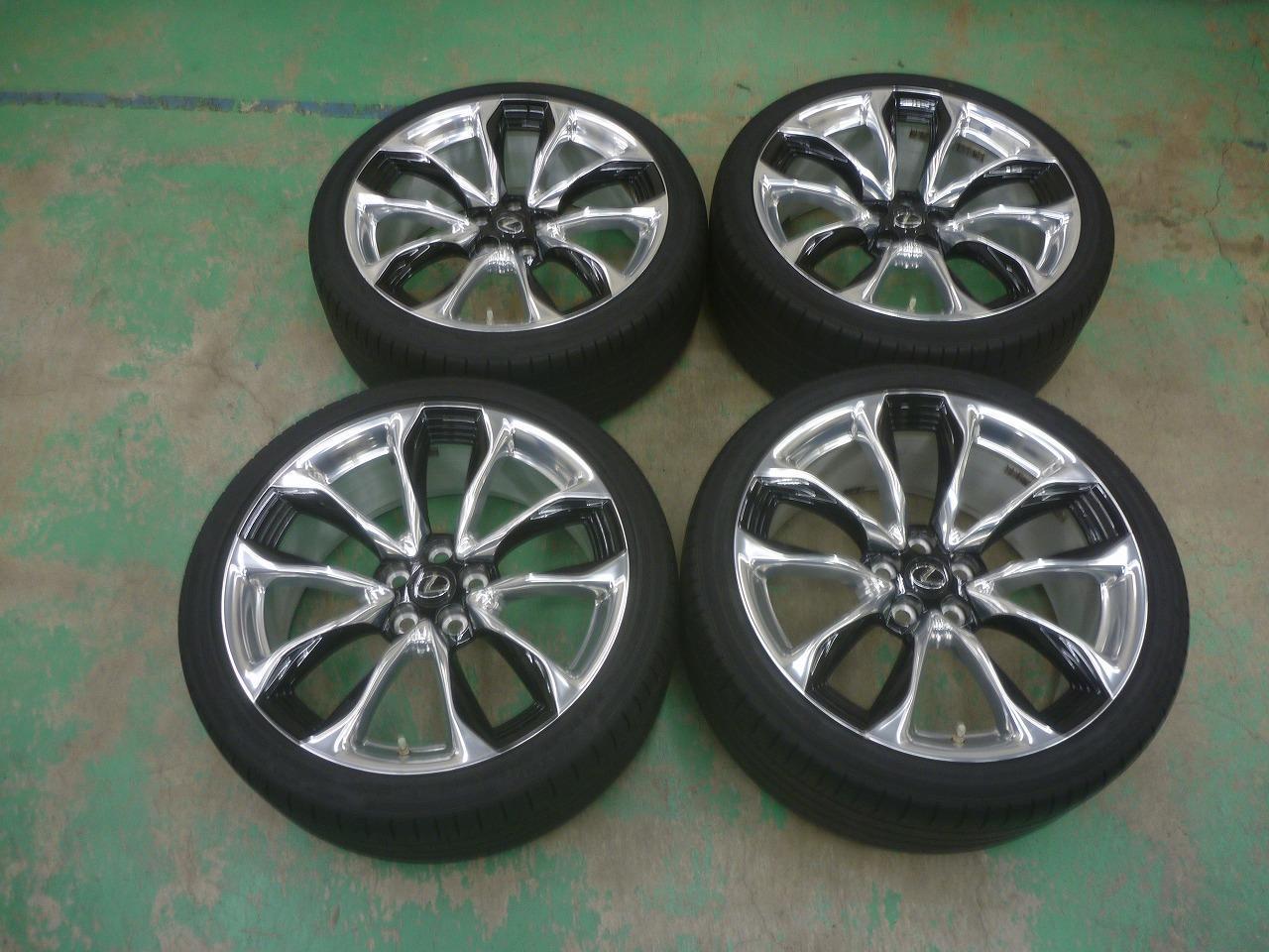 6【LEXUS純正(レクサス)】 LC500 アルミホイール+【DUNLOP】SP SPORT  